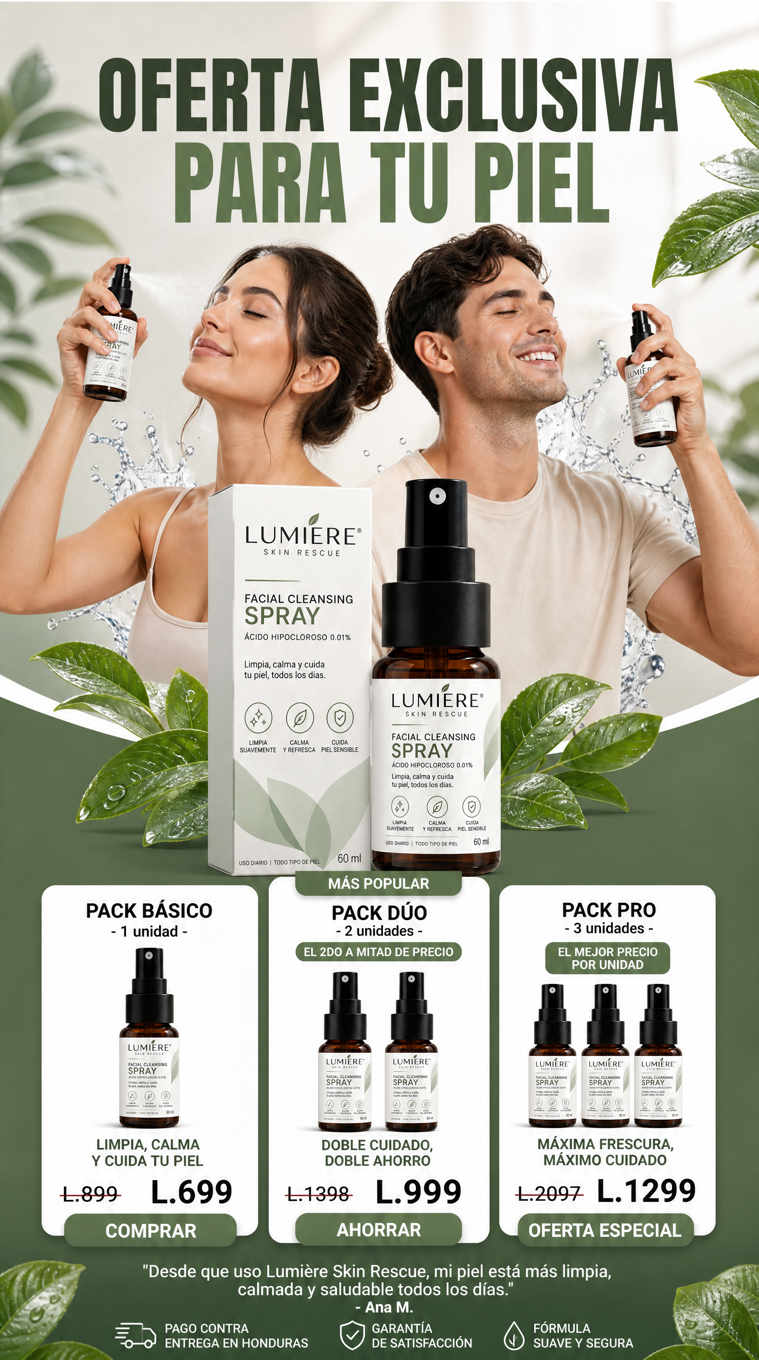 Oferta: packs en Lempiras